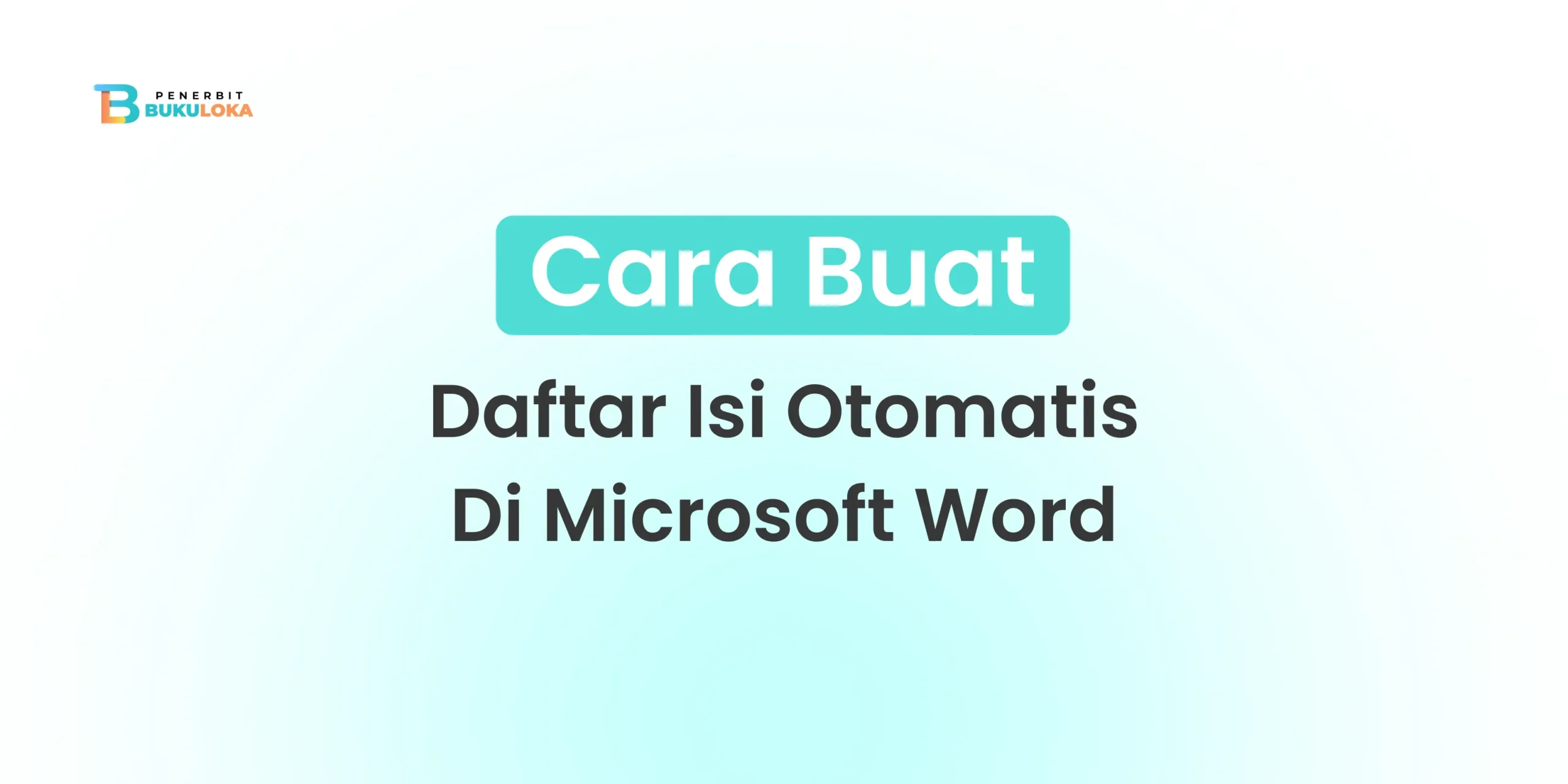 cara buat daftar isi otomatis
